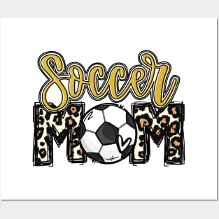 Soccer Mom Leopard Posters and Art